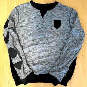 Black Apple Military Sweatshirt